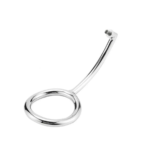 Cock with Steel Set Hook Stainless 4663 Anal DiscreetChoice Ring 0317